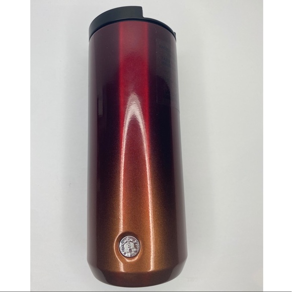 Starbucks Limited Edition Mug Red Gradient Sparkle